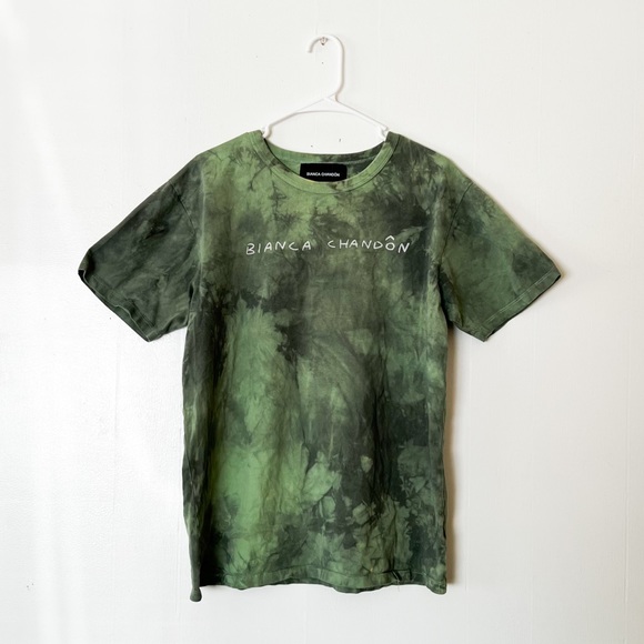 Bianca Chandon Handwritten Logotype Tie-Dye Unisex T-Shirt